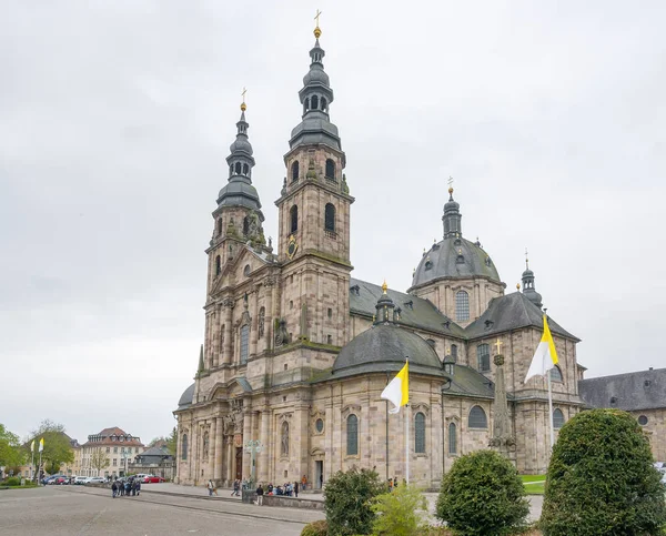 Catedral de Fulda en Fulda, una ciudad en Hesse — Foto de Stock