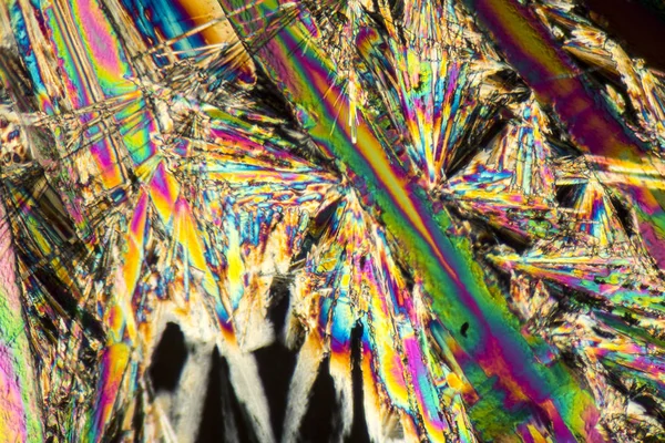 Sodium carbonate microcrystals — Stock Photo, Image