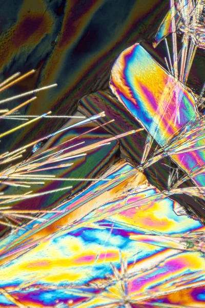 Microcristais de carbonato de sódio — Fotografia de Stock