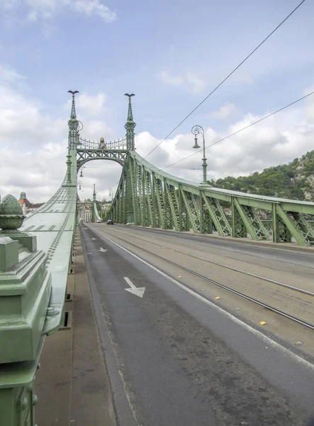 Puente de la Libertad en Budapest — Foto de Stock