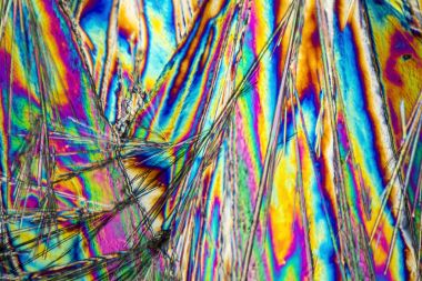 Sodium carbonate microcrystals clipart