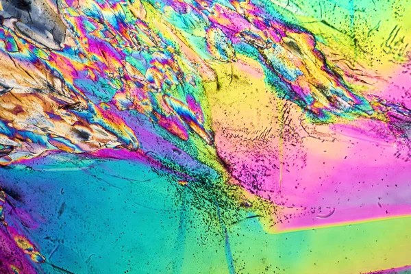 Цитратовые микрокристаллы трисодия — стоковое фото