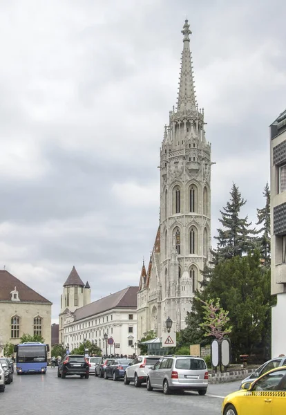 Kerk Matthias in Boedapest — Stockfoto