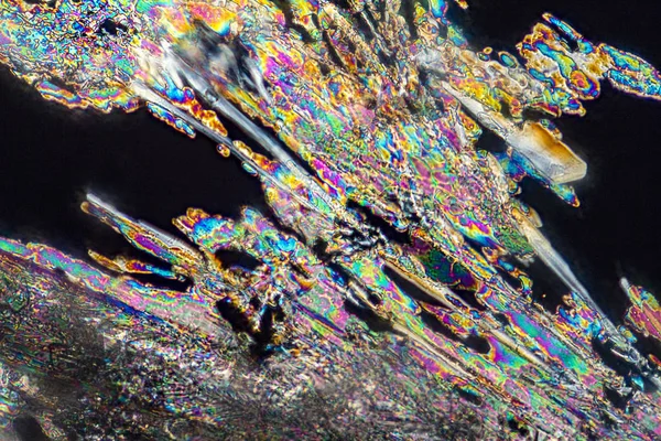 Sıvı gübre microcrystals — Stok fotoğraf