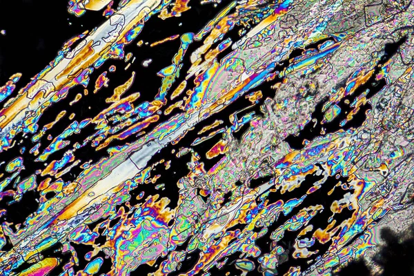 Sıvı gübre microcrystals — Stok fotoğraf