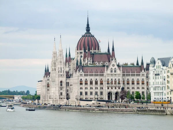 Parlamento húngaro Edifício — Fotografia de Stock