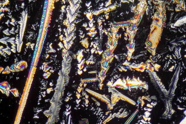 硝酸钠微晶 — 图库照片