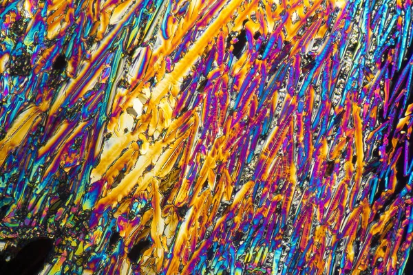 Microcrystals nátrium-nitrát — Stock Fotó