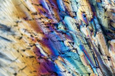 colorful sugar micro crystals clipart
