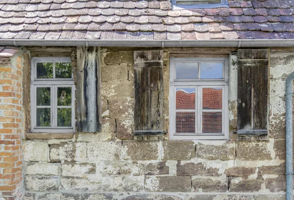 Fachada histórica de la casa — Foto de Stock