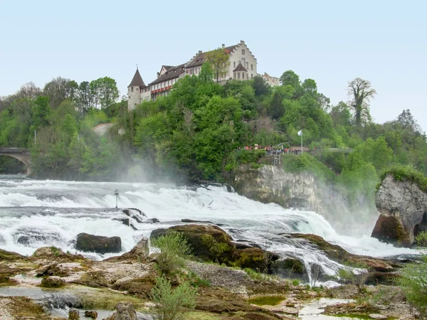 Rijnwatervallen in Zwitserland — Stockfoto