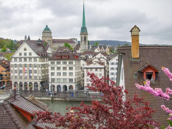 Zürich in der Schweiz — Stockfoto