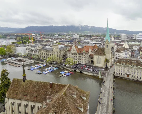 Zurych w Szwajcarii — Zdjęcie stockowe