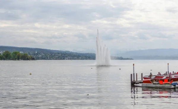 Alrededor de Lake Zurich — Foto de Stock