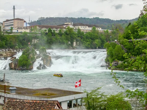 Rhine Falls in Switzerland — Stock Photo, Image