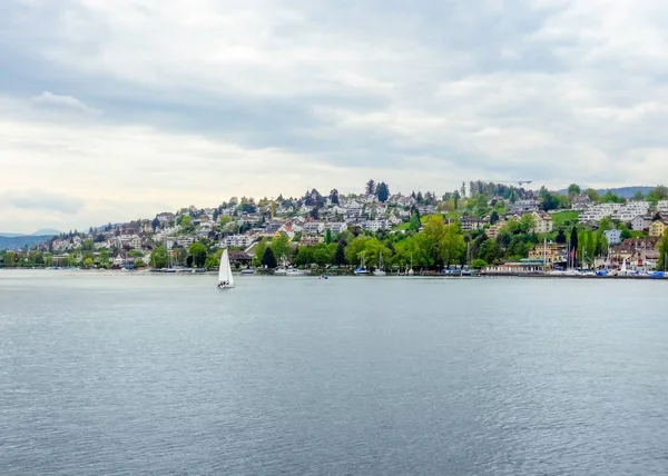 Alrededor de Lake Zurich — Foto de Stock