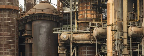 Rusty industrial scenery — Stock Photo, Image