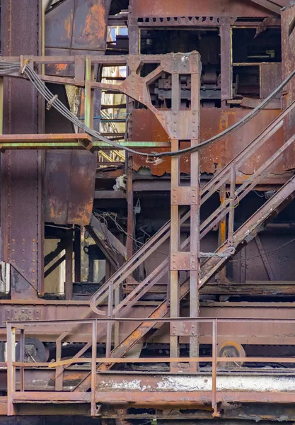 Detalhes industriais degradados — Fotografia de Stock