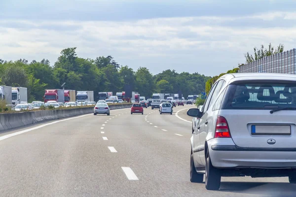 Paisaje de carreteras en el sur de Alemania — Foto de Stock