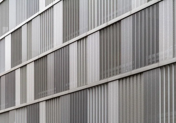 Фасад металлической решетки — стоковое фото