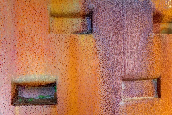 Fondo metálico oxidado colorido — Foto de Stock