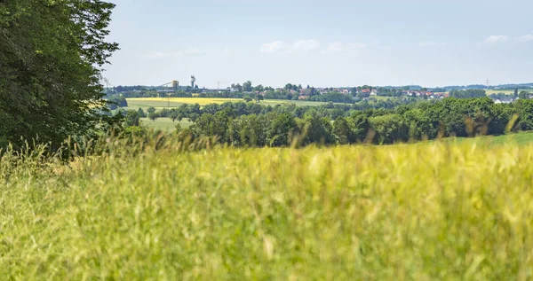 Сельские пейзажи Гогенлоэ — стоковое фото