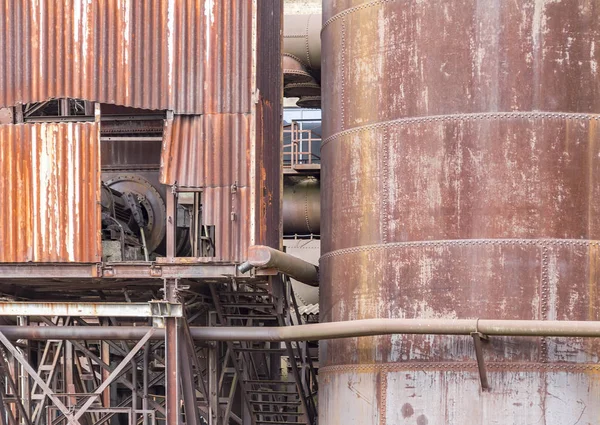 Rusty industrial scenery — Stock Photo, Image
