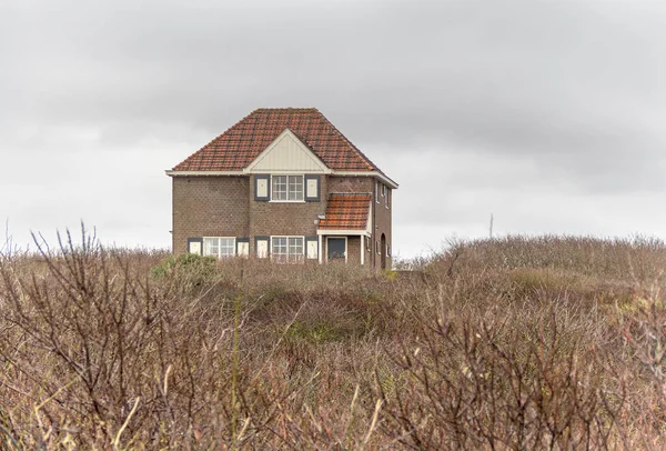 Zeeland terk edilmiş evde — Stok fotoğraf