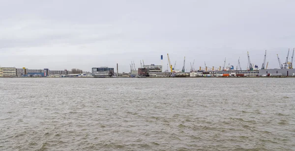 産業用の港の風景 — ストック写真