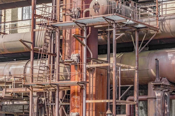 Rusty industrial scenery — Stock Photo, Image