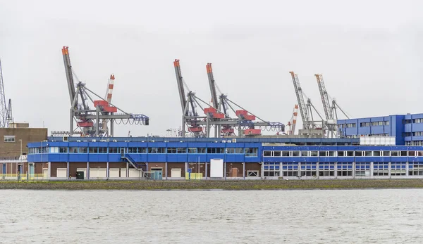 Industriële haven landschap — Stockfoto