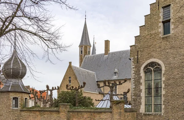 Runt Middelburg Abbey — Stockfoto