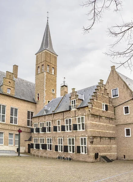 Runt Middelburg Abbey — Stockfoto