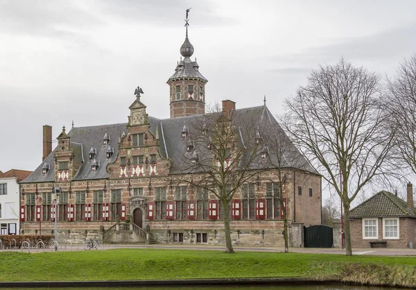 Kloveniersdoelen byggnad i Middelburg — Stockfoto