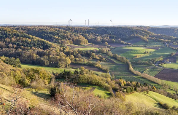 Runt enkornsvete nära Schwaebisch Hall — Stockfoto