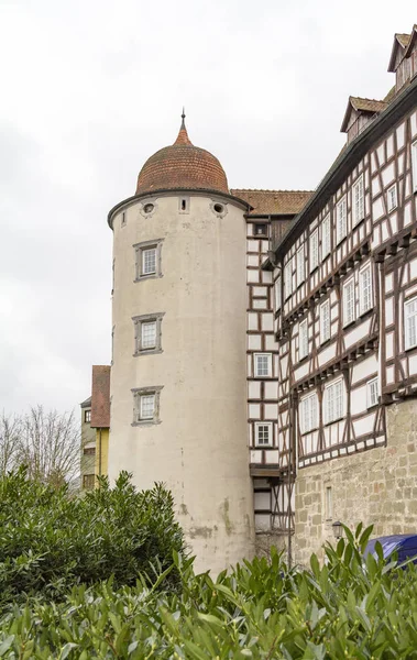 Vanha linna Gaildorfissa — kuvapankkivalokuva