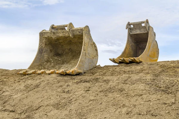 Dredger buckets — Stock Photo, Image