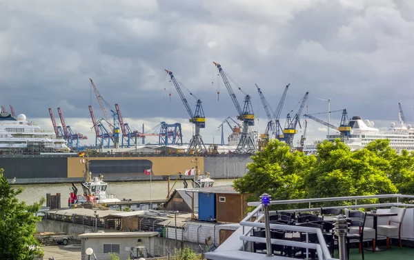 Hamburger Hafen — Stockfoto