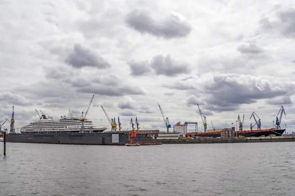 Puerto de Hamburgo — Foto de Stock