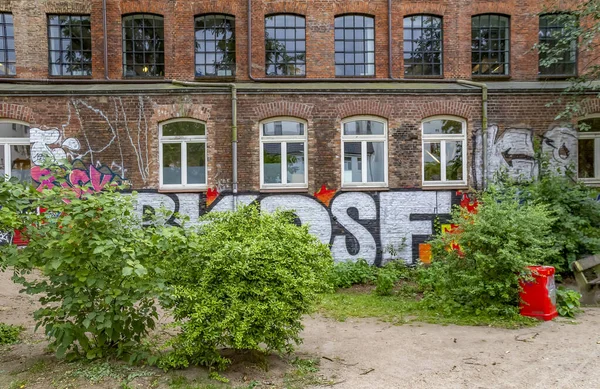 Graffiti em Hamburgo — Fotografia de Stock