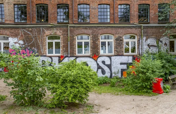 Graffiti in Hamburg — Stockfoto