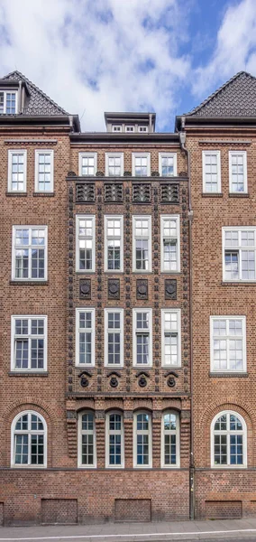 House facade in Hamburg — Stock Photo, Image