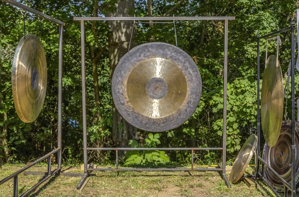Chau gongs chinos — Foto de Stock
