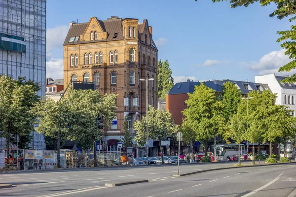 Pohled na město Hamburk — Stock fotografie