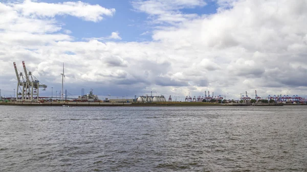Porto de Hamburgo — Fotografia de Stock