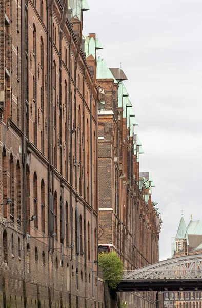 Speicherstadt ad Amburgo — Foto Stock