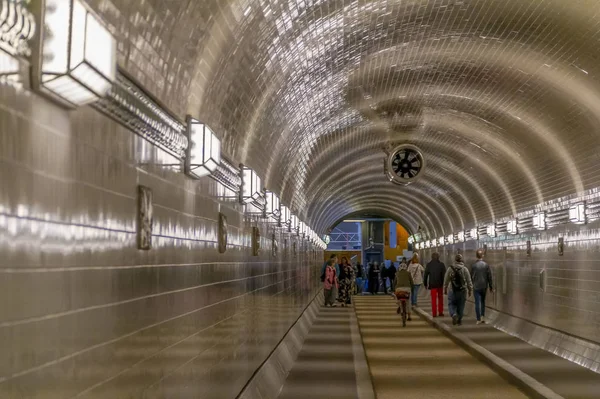 Elbe の古いトンネル — ストック写真