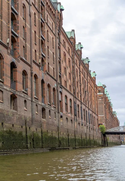 Speicherstadt em Hamburgo — Fotografia de Stock