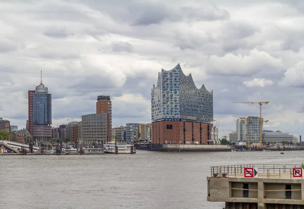 Rond de haven van Hamburg — Stockfoto