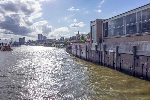 Rond de haven van Hamburg — Stockfoto